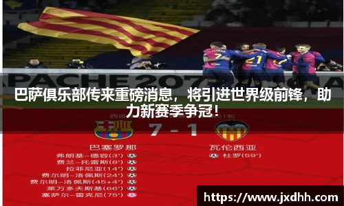 巴萨俱乐部传来重磅消息，将引进世界级前锋，助力新赛季争冠！